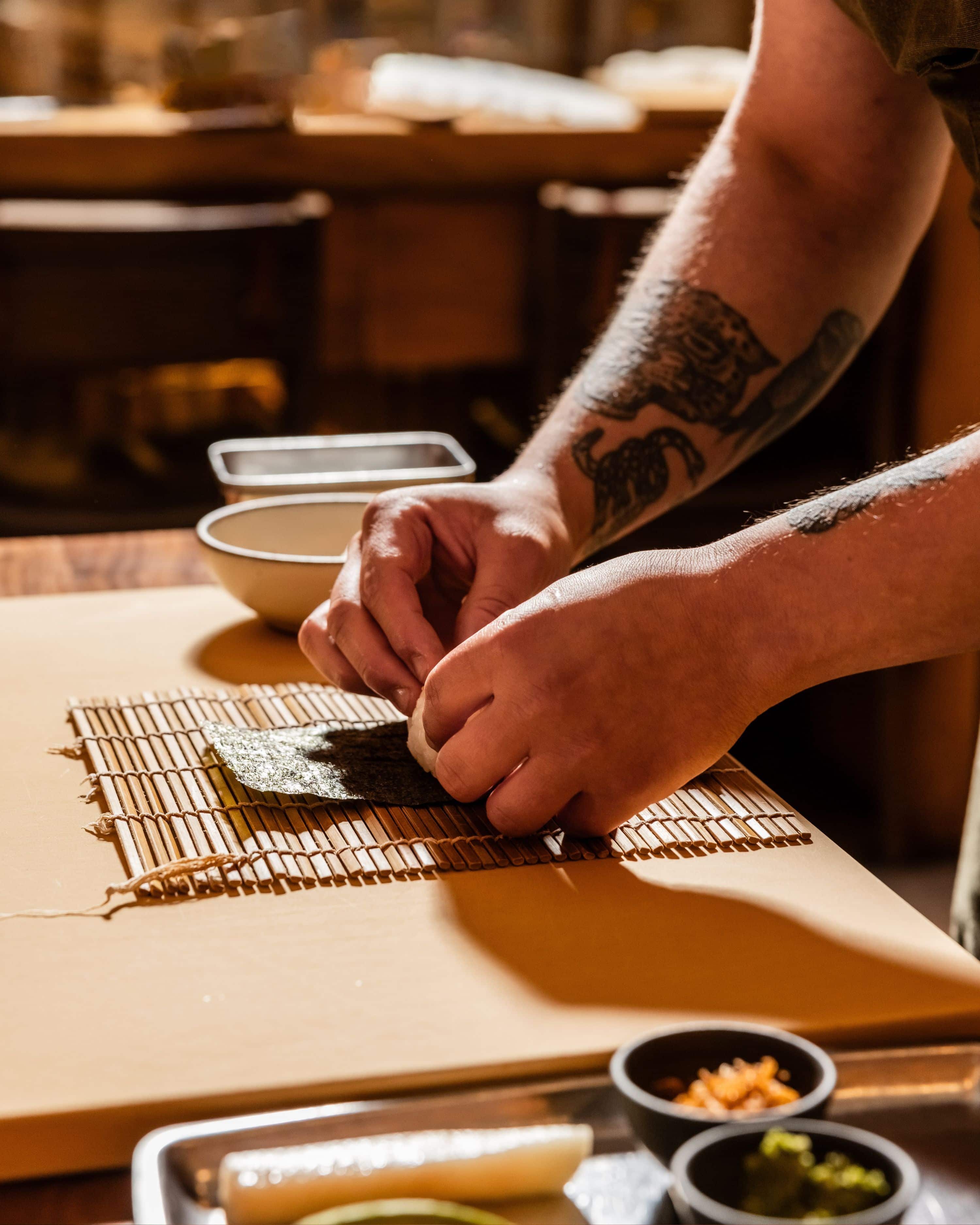 maki rolling classes at uchi
